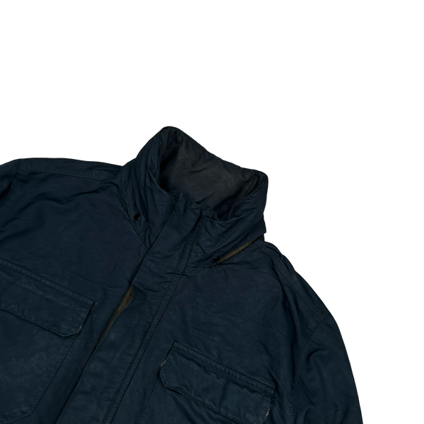 Stone Island 2011 Navy David OVD Field Jacket - 3XL