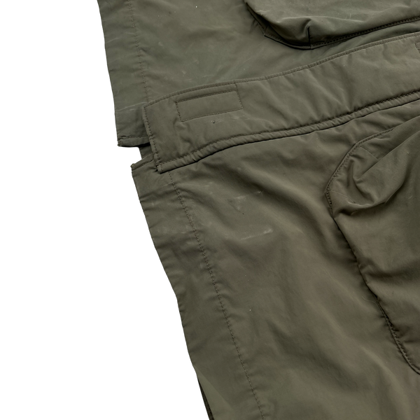 Stone Island 2018 Khaki Micro Reps Primaloft Parka Long Jacket - Large