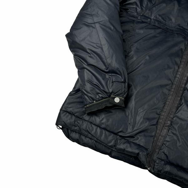 Stone Island 2006 Denims Navy Nylon Fleece Lined Hooded Jacket  - XL