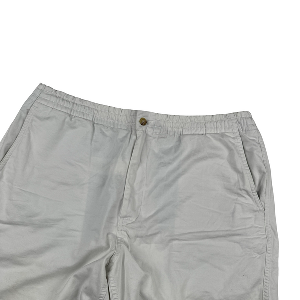 Ralph Lauren White Cotton Shorts - XL