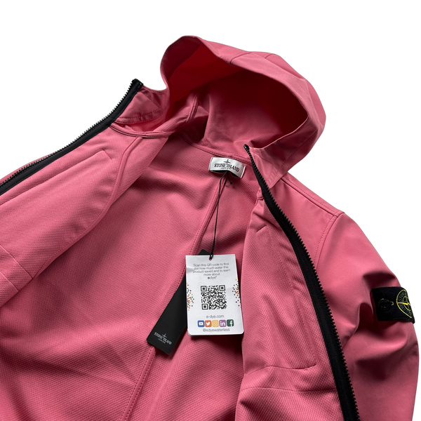 Stone Island 2022 Pink Soft Shell Juniors Jacket - Age 10