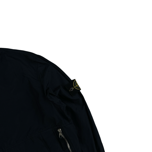 Stone Island 2010 Navy Cotton Blend Bomber Jacket - XL