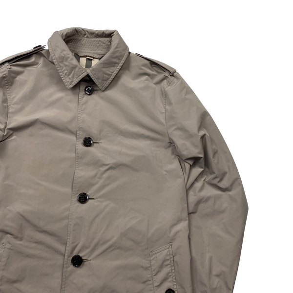 Burberry Nova Check Lined Trench Coat - Medium