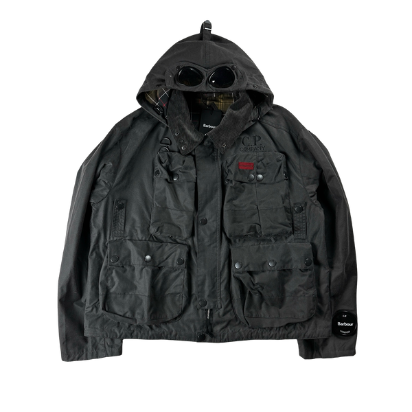 CP Company x Barbour Multi Pocket 500 Mille Waxed Jacket - XL