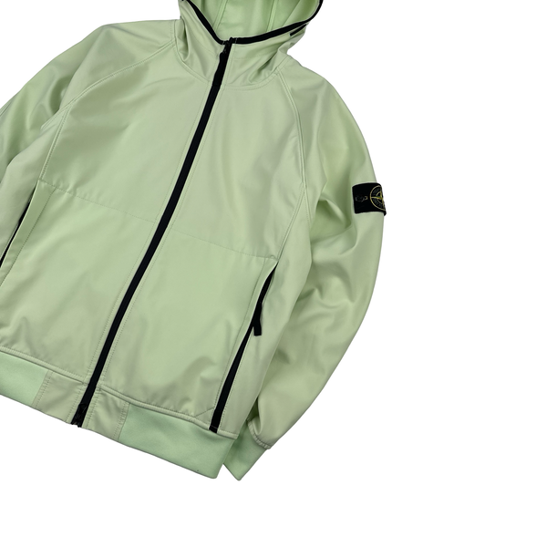 Stone Island 2023 Mint Light Soft Shell R eDye Technology Jacket - Small