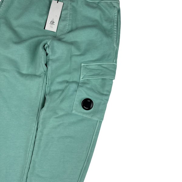 CP Company Green Cotton Lens Viewer Joggers - Medium