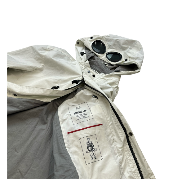 CP Company White Micro M Jacket - Medium