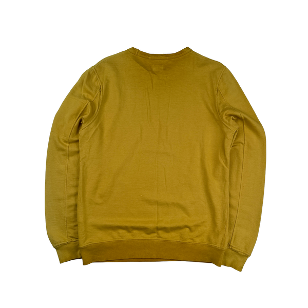 CP Company Yellow Lens Viewer ReColour Crewneck - Medium