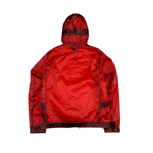 CP Company Red Kan D Sherling Lined Goggle Jacket - XL