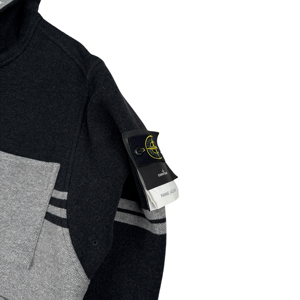 Stone Island 2019 Panno Jaquard Pullover Wool Jacket - Large