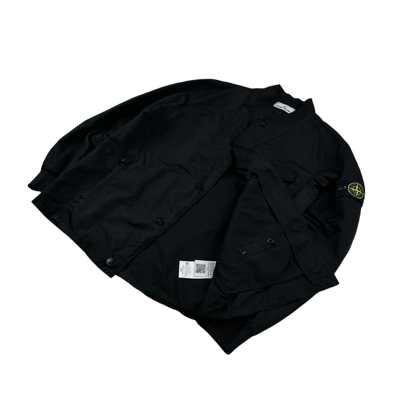 Stone Island 2019 Black David TC Bomber Jacket - Large