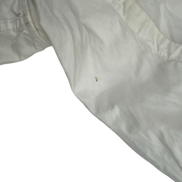 Stone Island 2021 White Multi Pocket Smock - Small