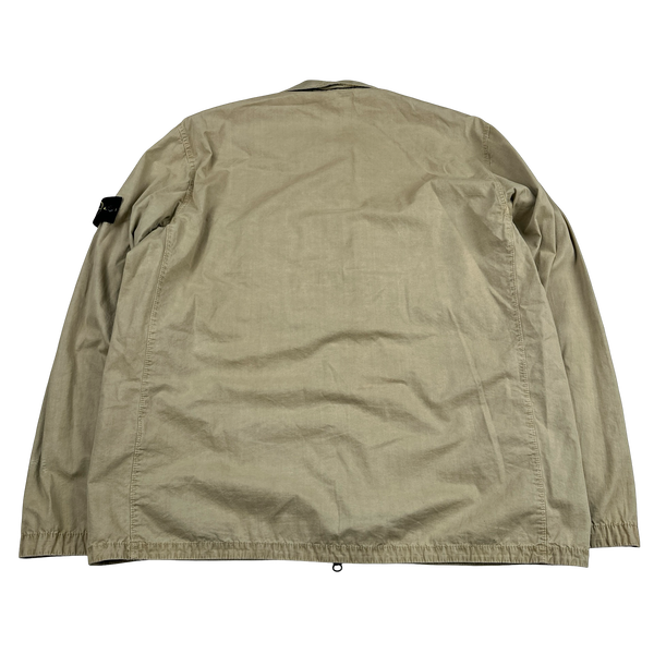 Stone Island 2022 Tan Double Pocket Overshirt - XXL