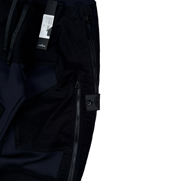 Stone Island Shadow Project 2020 Black Zipped Pocket Trousers Cargos - Small