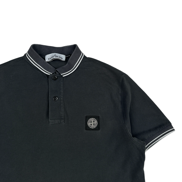 Stone Island 2018 Charcoal Polo Shirt - Medium