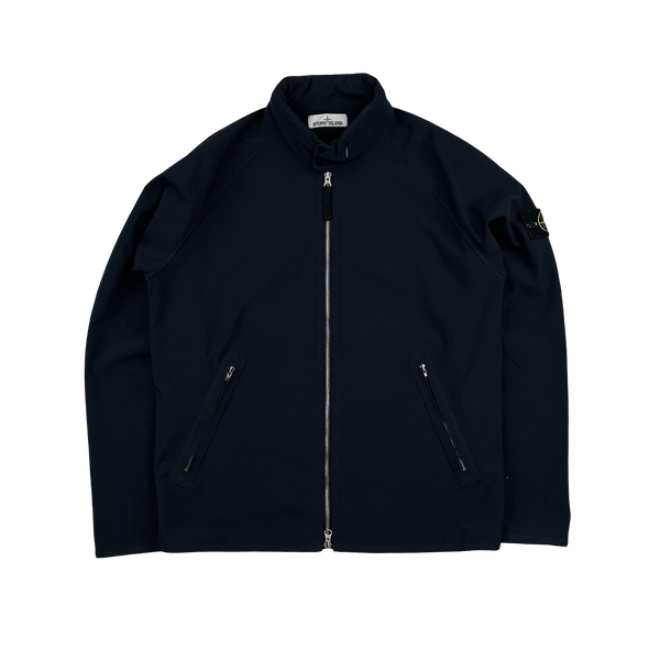 Stone Island 2018 Dark Navy Light Soft Shell R Jacket - Large