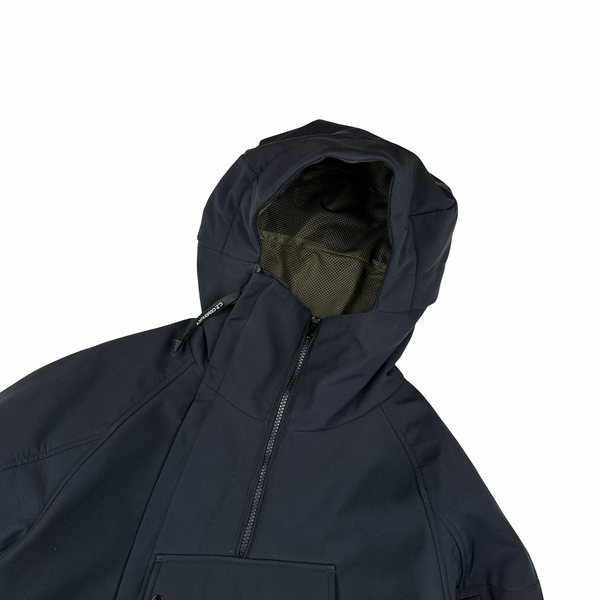 CP Company Black Soft Shell Jacket - Large