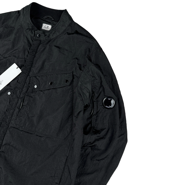 CP Company MTTN Black Nylon Lens Viewer Jacket - Medium – Mat's Island