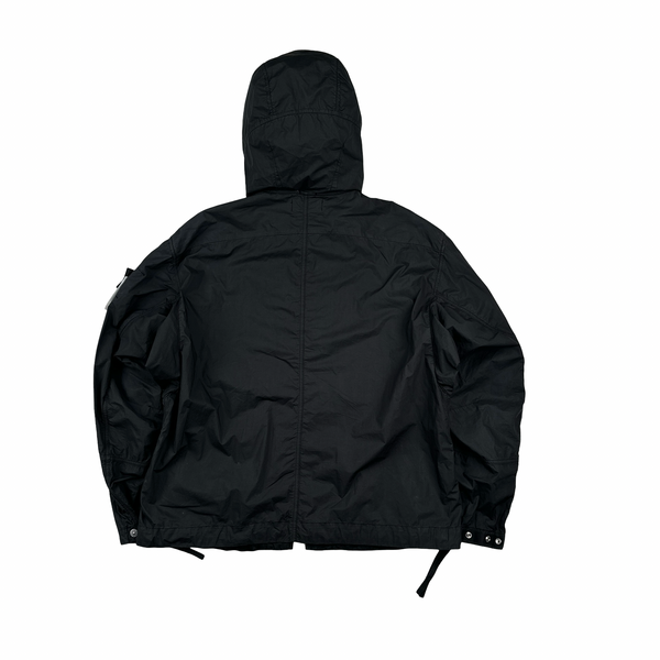Stone Island 2022 Black Shadow Project HD Pelleovo Cotton TC Glass Jacket - Large