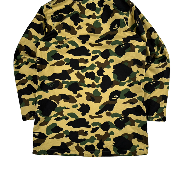 BAPE Goretex Camo Classic Multi-Pocket Long Jacket - Medium