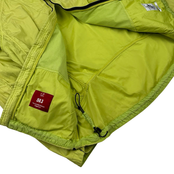 CP Company Lime Green 50.3 Goggle Jacket - XL