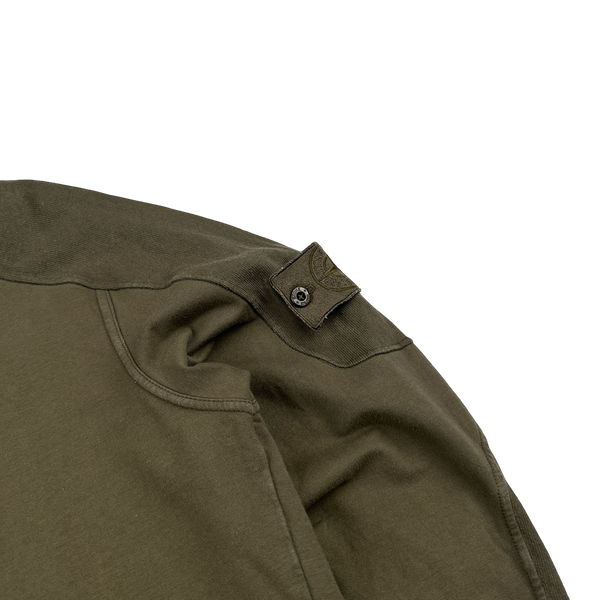 Stone Island 2018 Khaki Ghost Crewneck Sweatshirt - Medium