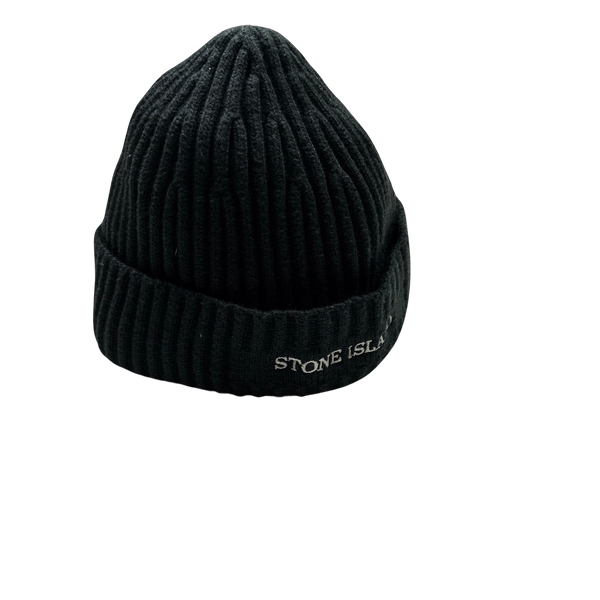 Stone Island 2005 Wool Spellout Beanie