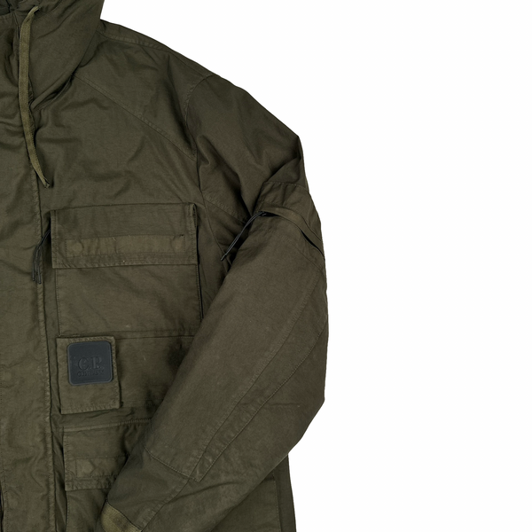 CP Company Khaki Taylon P Metropolis Jacket - Large