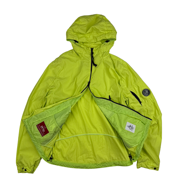 CP Company 50 Fili Yellow Hooded Jacket - Large