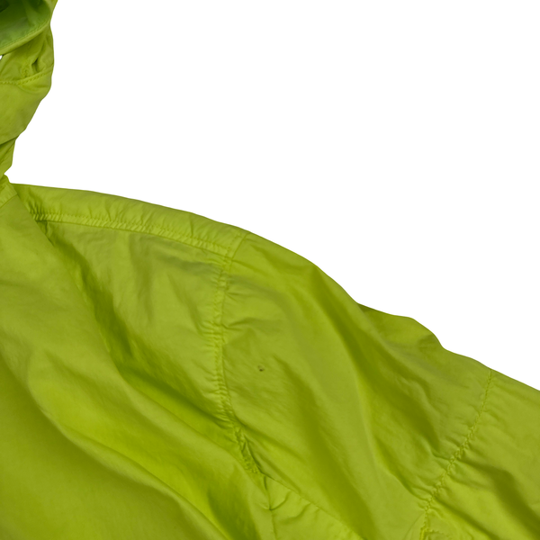 CP Company 50 Fili Yellow Hooded Jacket - Large