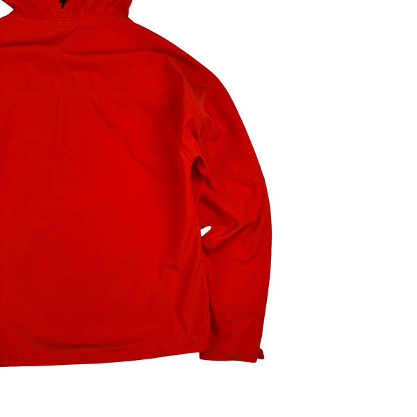 CP Company Orange Shell R Google Multi Pocket Zipped Jacket - Medium