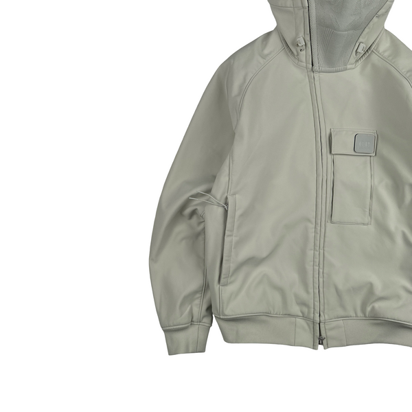 CP Company Cream Soft Shell R Metropolis Jacket - Large