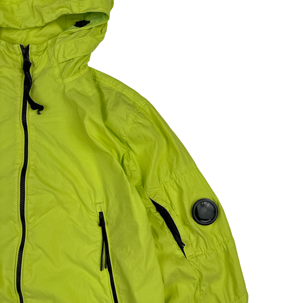 CP Company 50 Fili Yellow Hooded Jacket - Large