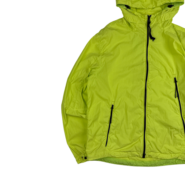 CP Company 50 Fili Yellow Hooded Jacket - Large