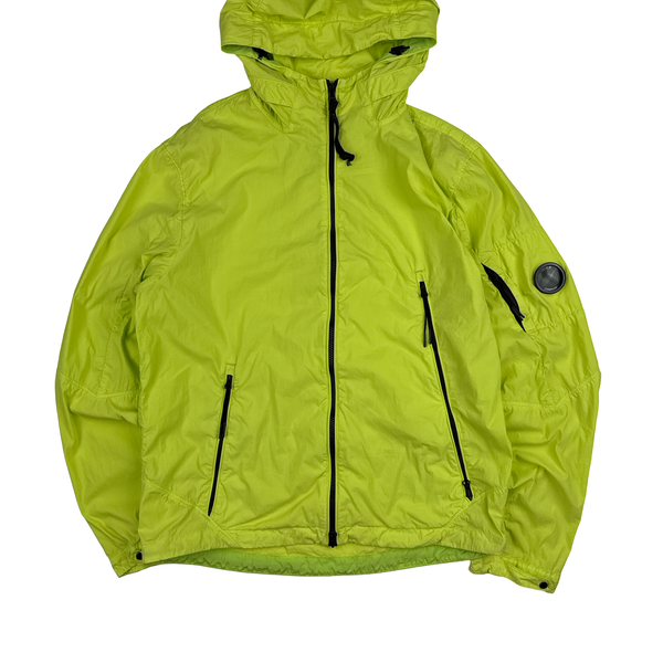 CP Company 50 Fili Yellow Hooded Jacket - Large