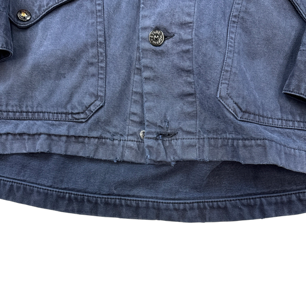 Stone Island Vintage 1992 Spellout Tela Stella Canvas Jacket - XL