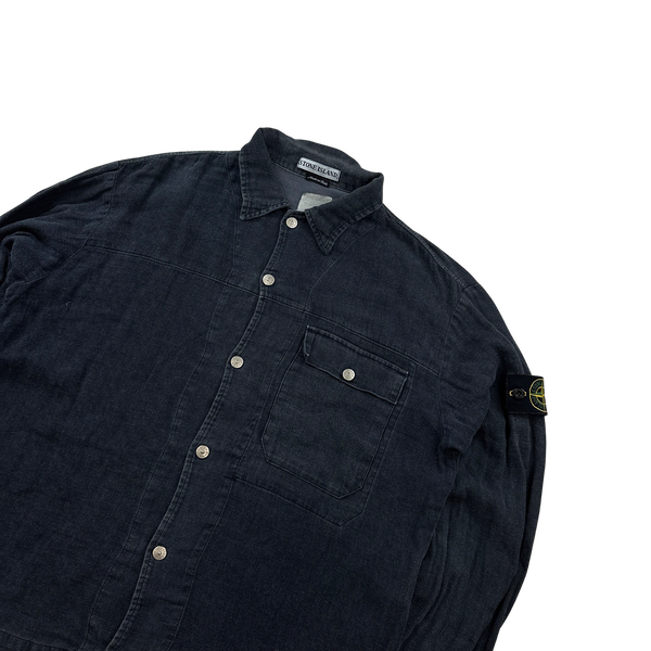 激レア！1999AW STONE  “QUILTED SHIRT” 630bdc3efcf31a9caa52d98e49ccb2