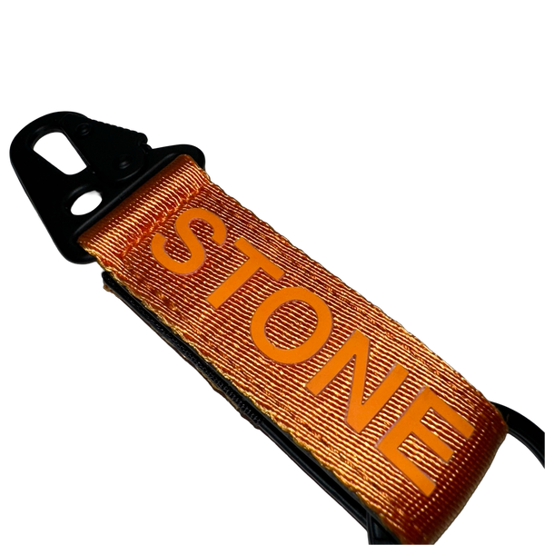 Stone Island 2023 Orange Keychain Belt Hook