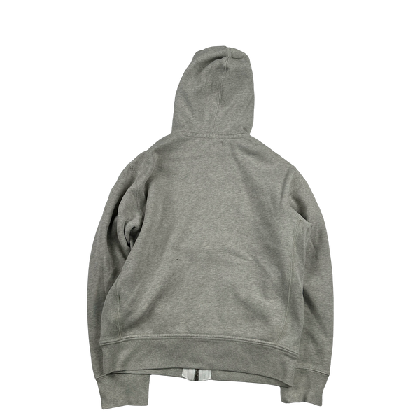 Ralph Lauren Grey Thick Cotton Zipped Hoodie - Medium