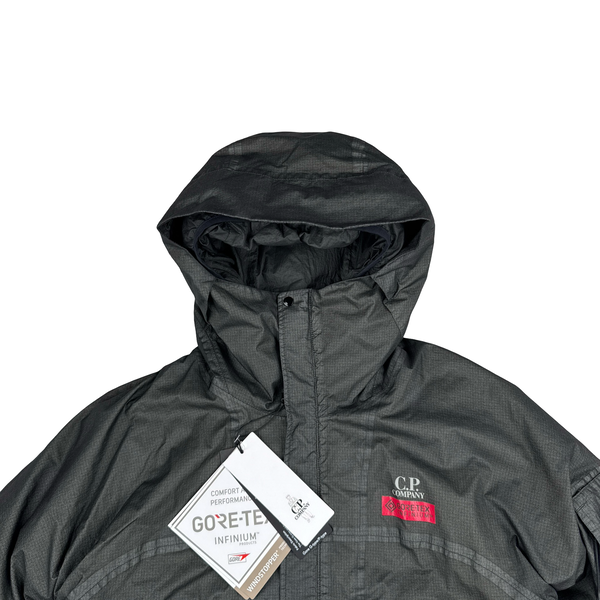 CP Company Grey Gore G-Type Ripstop Down Lined Jacket - Medium