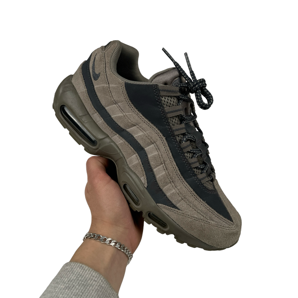 Nike Air Max 95 Suede Grey Gradient Trainers - UK 8