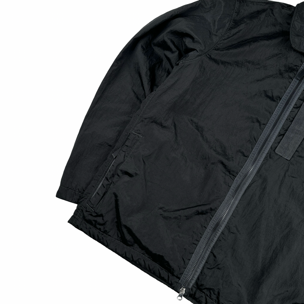 Stone Island 2022 Black Nylon Metal Econyl Overshirt Primaloft Lined - XL