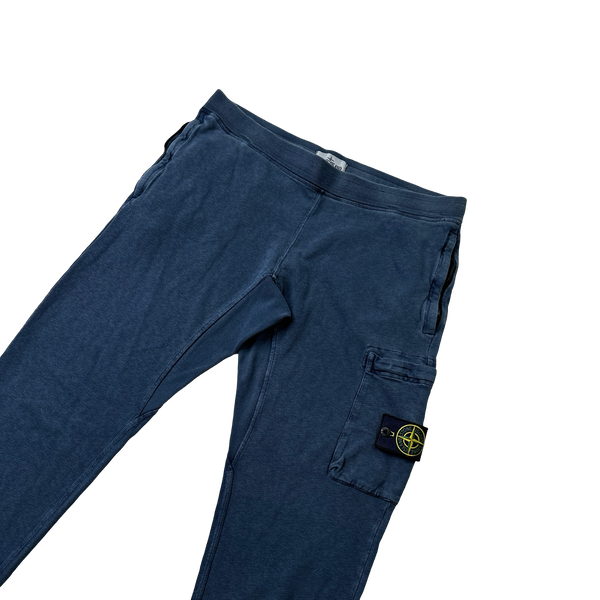 Stone Island Blue Joggers Large Mat s Island