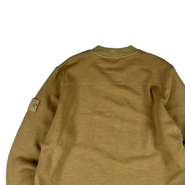 Stone Island 2023 Ghost Piece Cotton Pullover Sweatshirt - Large