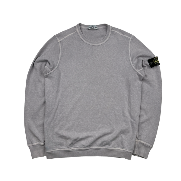 Stone Island Lilac 2018 Crewneck Sweatshirt - Large