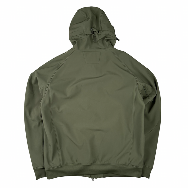 CP Company Khaki Face Mask Soft Shell Jacket - 3XL