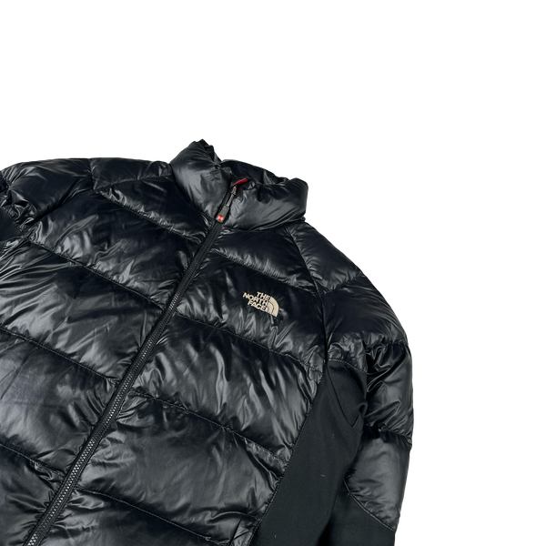 North Face Black Summit Series 800 Down Hooded Puffer Jacket - XS
