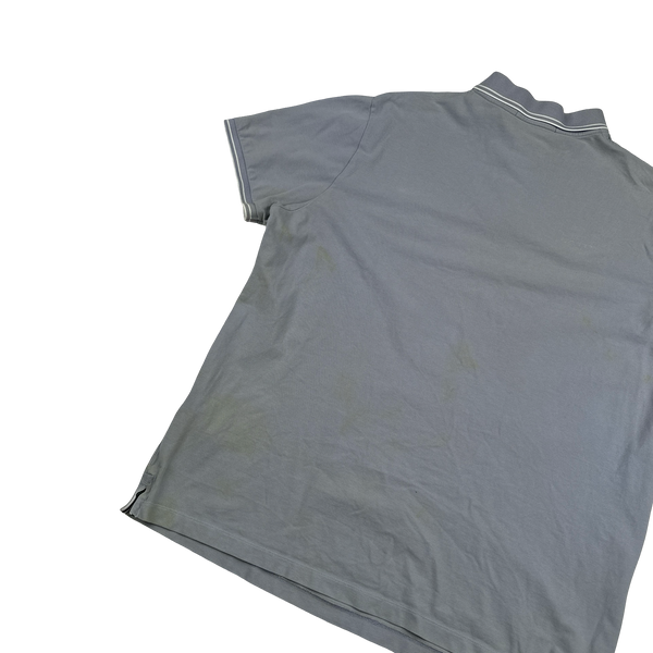 Stone Island Light Blue Short Sleeve Polo - 3XL