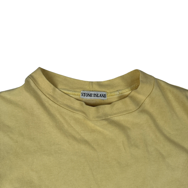 Stone Island Marina Yellow Vintage T Shirt - XL