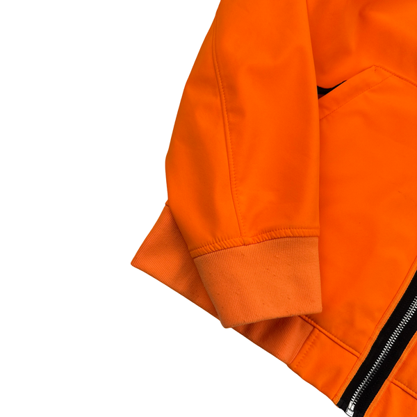 Stone Island 2019 Neon Orange Light Soft Shell R Jacket - Large